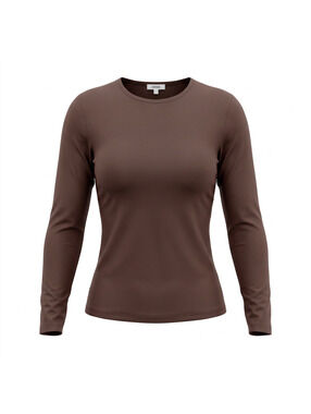 Garage Sleek Crewneck Long Sleeve Top